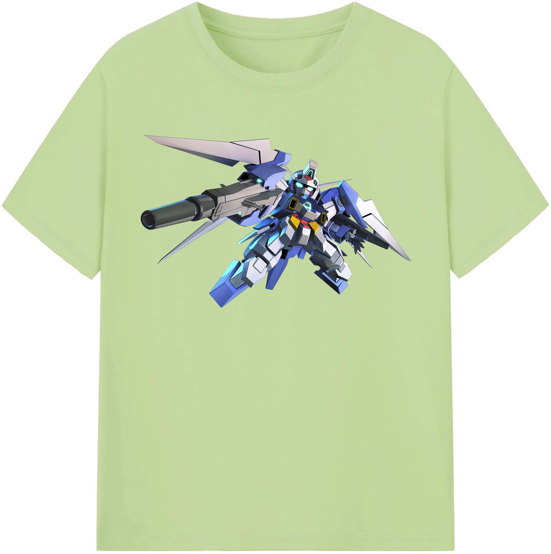 （画像用） 機動戦士ガンダム Mobile Suit Gundam 綿100％半袖Tシャツ（フロントプリント）